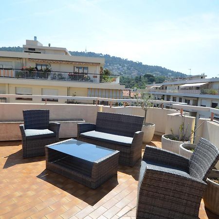 Helianthe - Superbe Appartement Avec Terrasse Vue Mer Et Chateau Au Port De Nizza Esterno foto